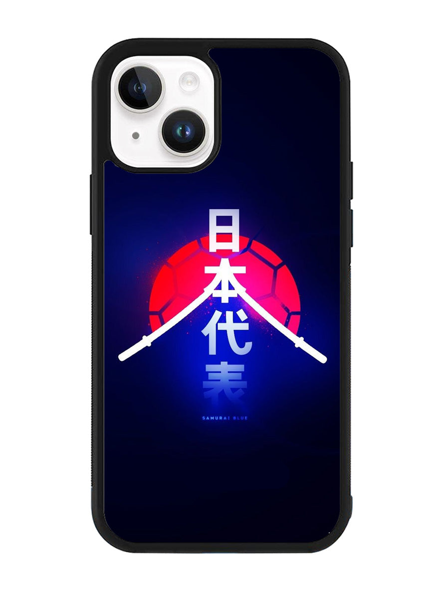 Samurai Blue iPhone 14 Case QC9398