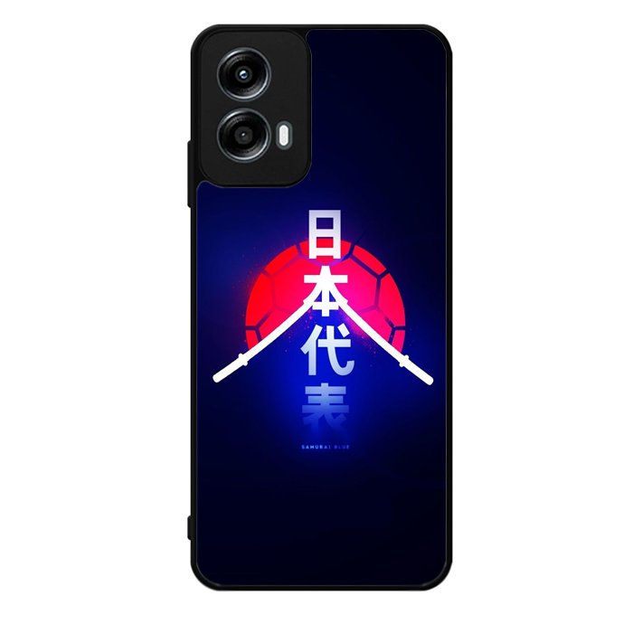 Samurai Blue Motorola Moto G Play 2024 Case OV9398