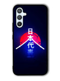 Samurai Blue Samsung Galaxy A14 5G Case QC9398