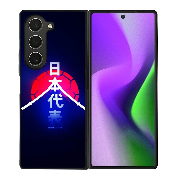 Samurai Blue Samsung Galaxy Z Fold 6 5G 2024 Case OV9398