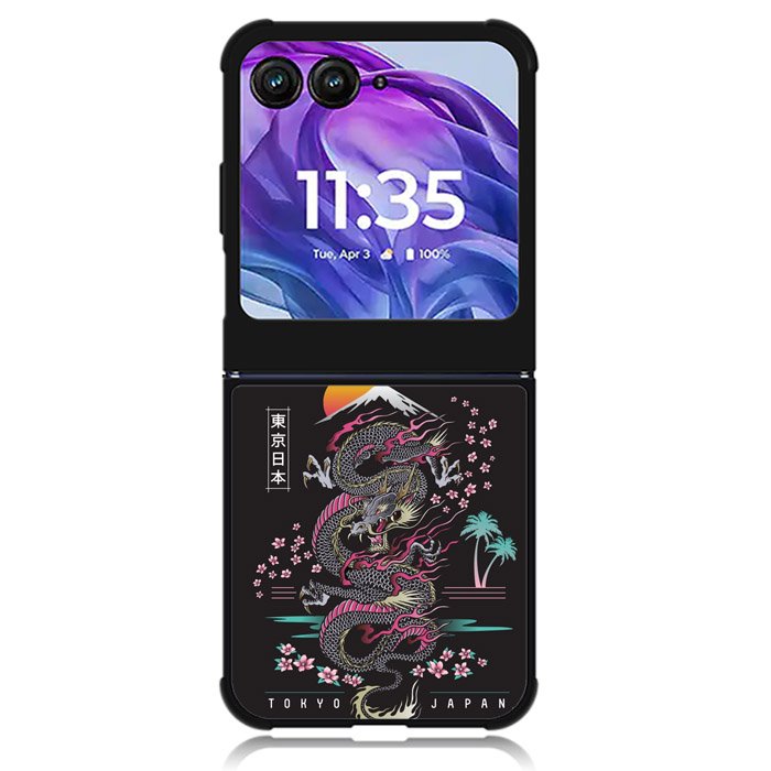 Tokyo Japan Motorola Moto Razr Plus 2024 , Moto Razr+ 2024 Case OV9407