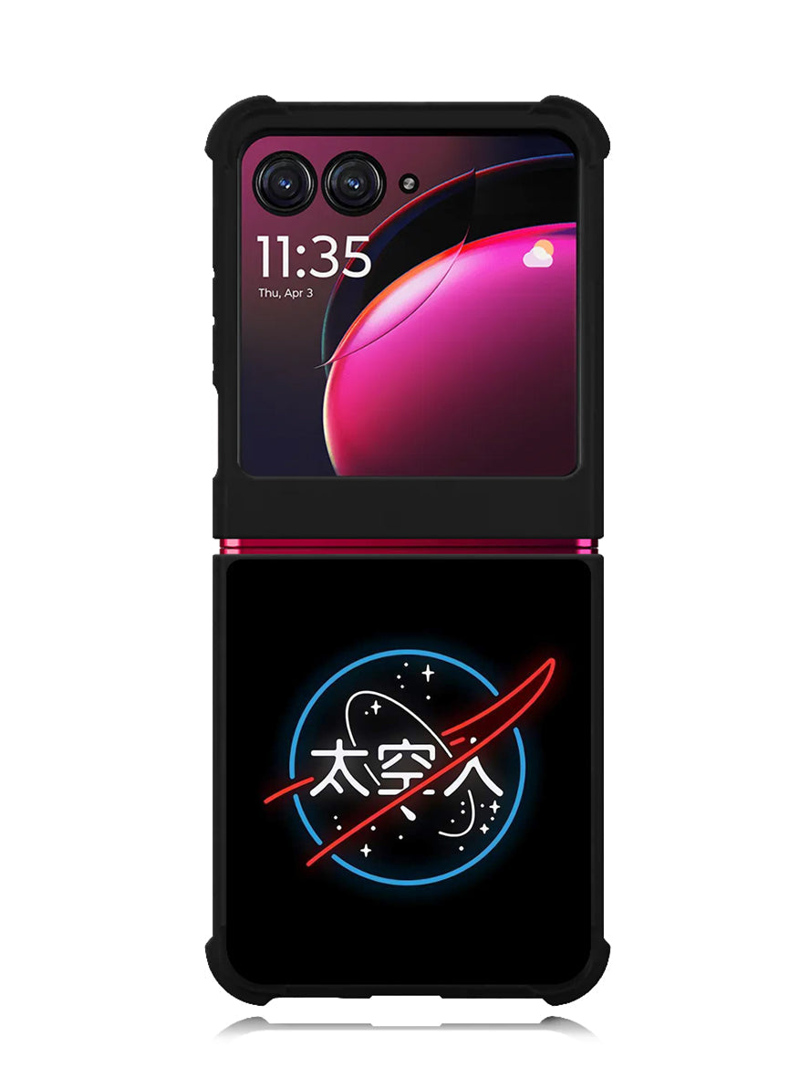 Japanese NASA Motorola Moto Razr Plus 2023 , Moto Razr+ 2023 Case OV9352