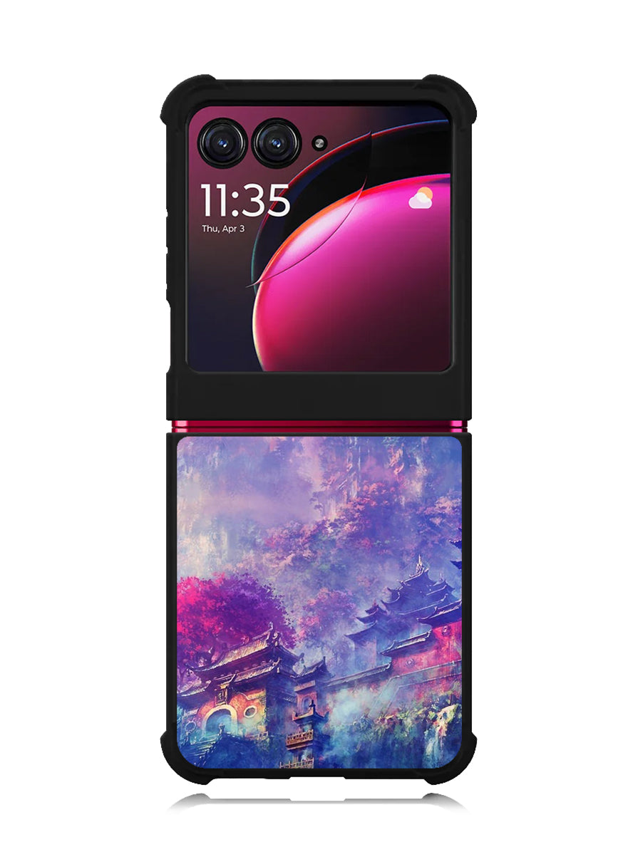 Retro Japanese Motorola Moto Razr Plus 2023 , Moto Razr+ 2023 Case OV9397