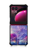 Retro Japanese Motorola Moto Razr Plus 2023 , Moto Razr+ 2023 Case OV9397