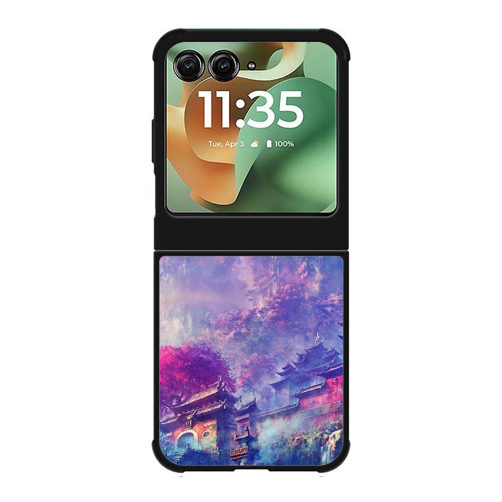 Retro Japanese Motorola Moto RAZR 2025 Case OV9397