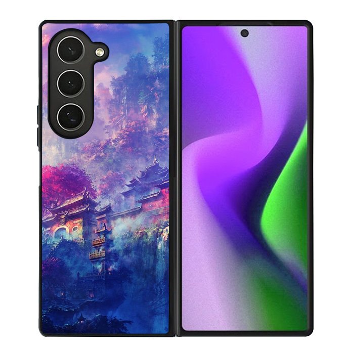 Retro Japanese Samsung Galaxy Z Fold 6 5G 2024 Case OV9397