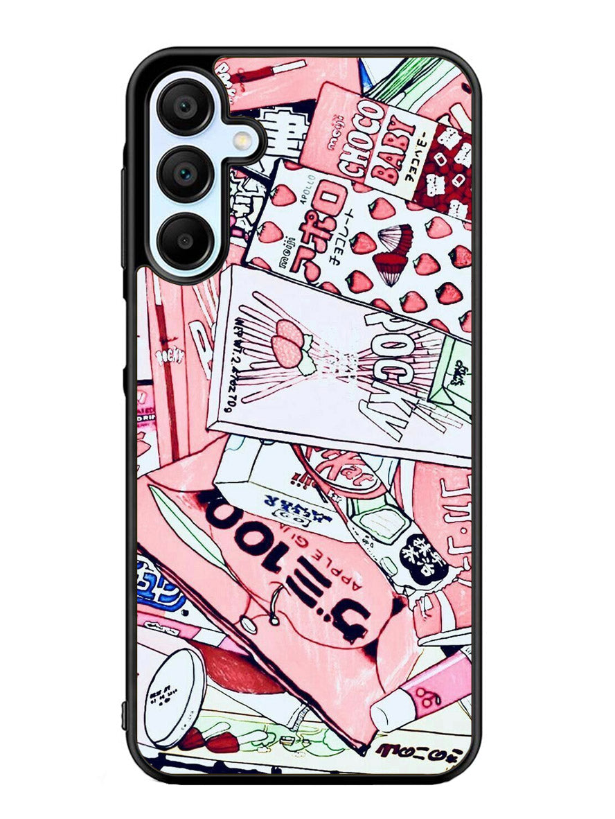 Japanese Pink Samsung Galaxy A25 5G Case