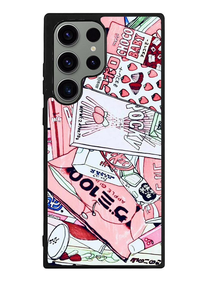 Japanese Pink Samsung Galaxy S23 Ultra 5G Case
