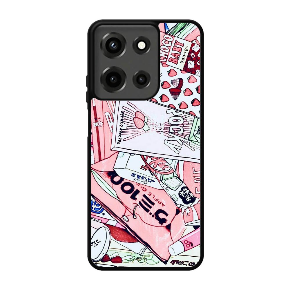 Japanese Pink Motorola Moto G 5G 2025 Case OV8176