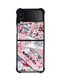 Japanese Pink Samsung Galaxy Z Flip 4 5G 2022 Case