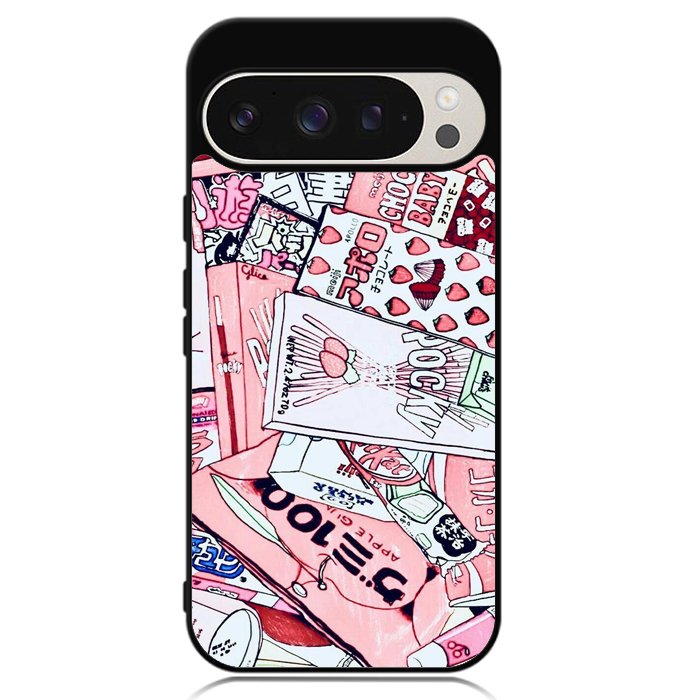 Japanese Pink Google Pixel 9 Pro XL Case