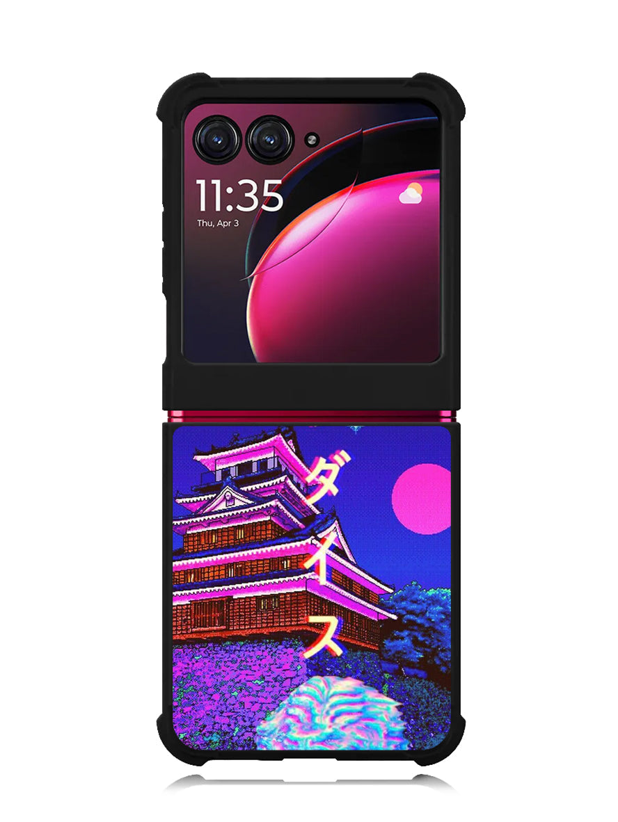 Japanese Vaporwave Motorola Moto Razr Plus 2023 , Moto Razr+ 2023 Case OV9355