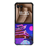 Japanese Vaporwave Motorola Moto RAZR Plus 2025 Case OV9355