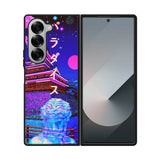 Japanese Vaporwave Samsung Galaxy Z Fold 7 5G Case QC9355