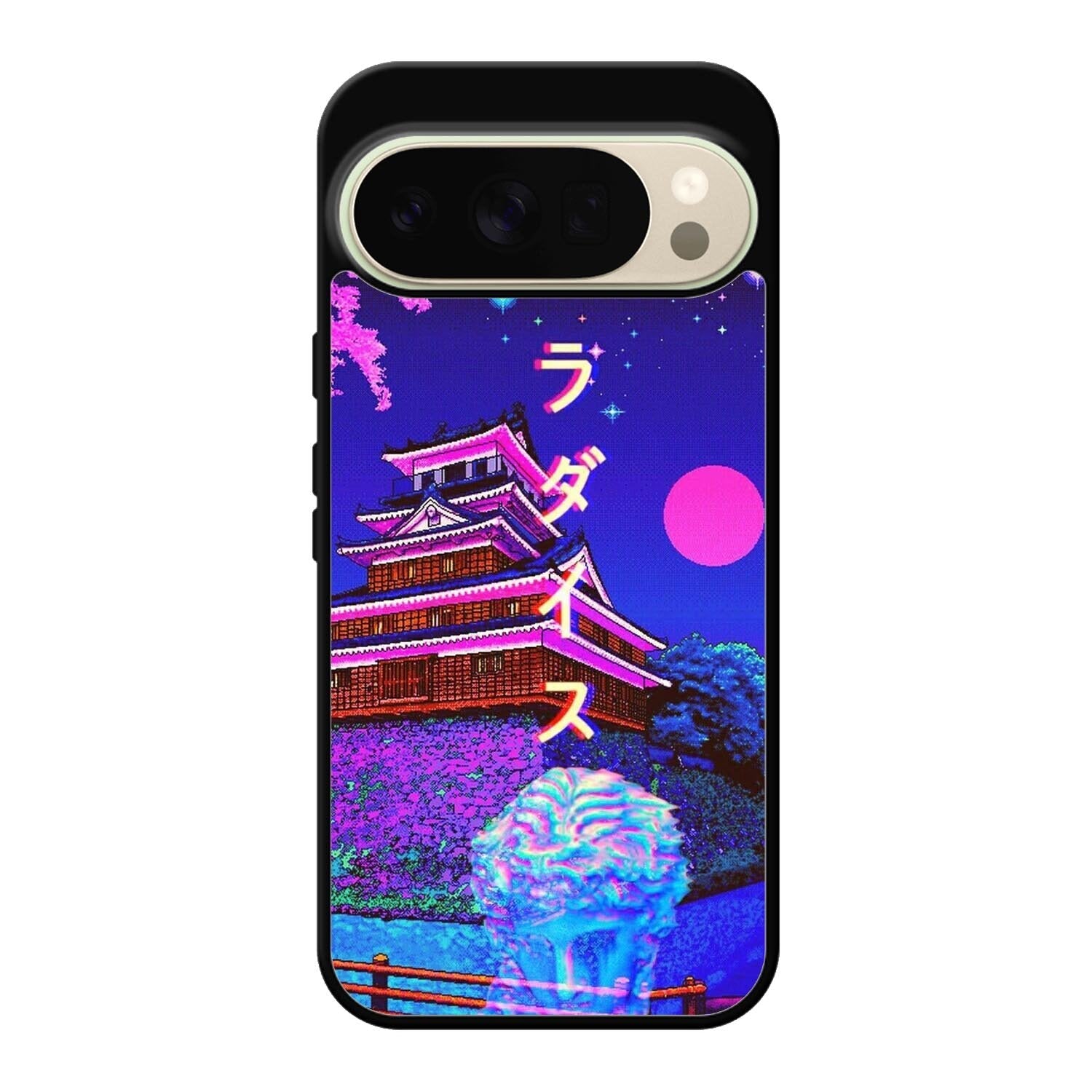 Japanese Vaporwave Google Pixel 10 Pro XL Case QC9355