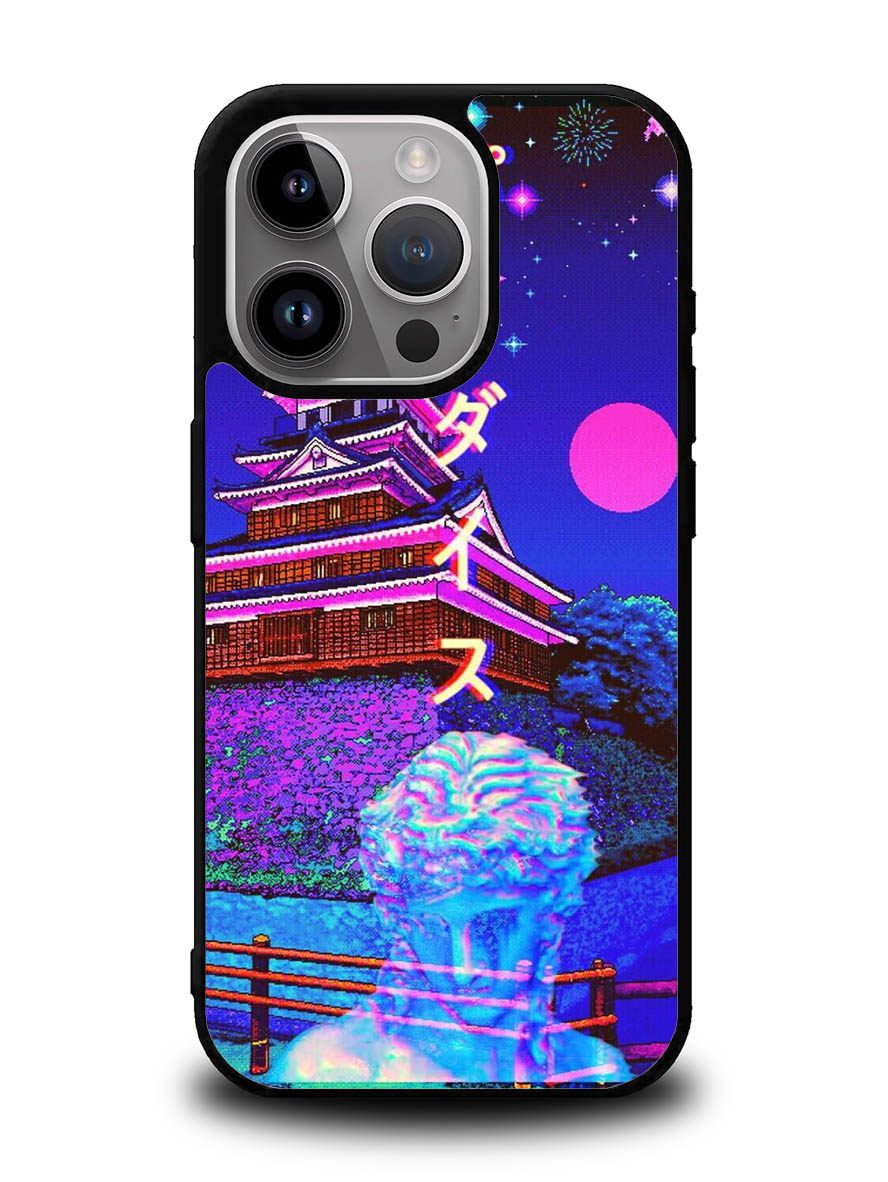 Japanese Vaporwave iPhone 16 Pro Case OV9355