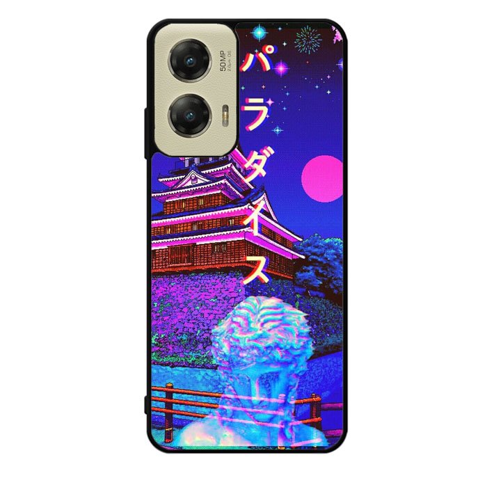 Japanese Vaporwave Motorola Moto G Stylus 5G 2024 Case OV9355