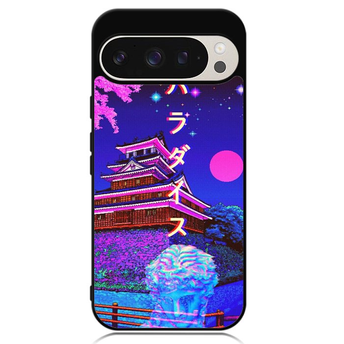 Japanese Vaporwave Google Pixel 9 Pro XL Case OV9355