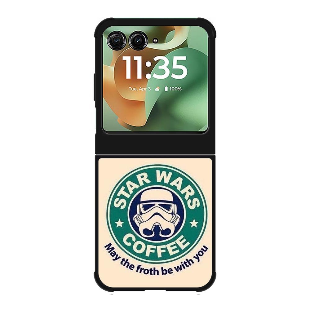 Coffee Star Wars Motorola Moto RAZR 2025 Case OV9328