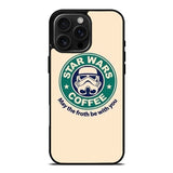 Coffee Star Wars iPhone 16 Pro Max Case OV9328