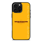Washington Yellow Football iPhone 16 Pro Max Case OV9418