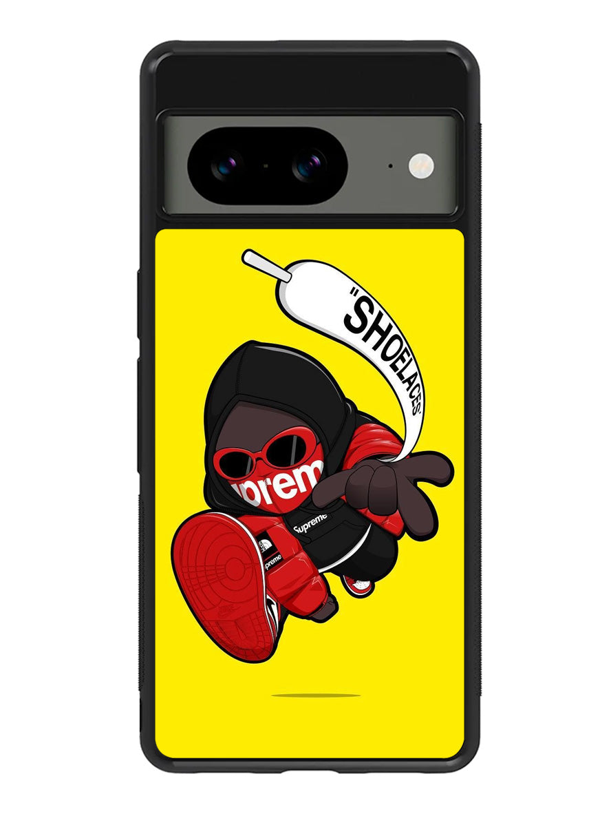 Shoelaces Sipreme Google Pixel 8A Case QC9399