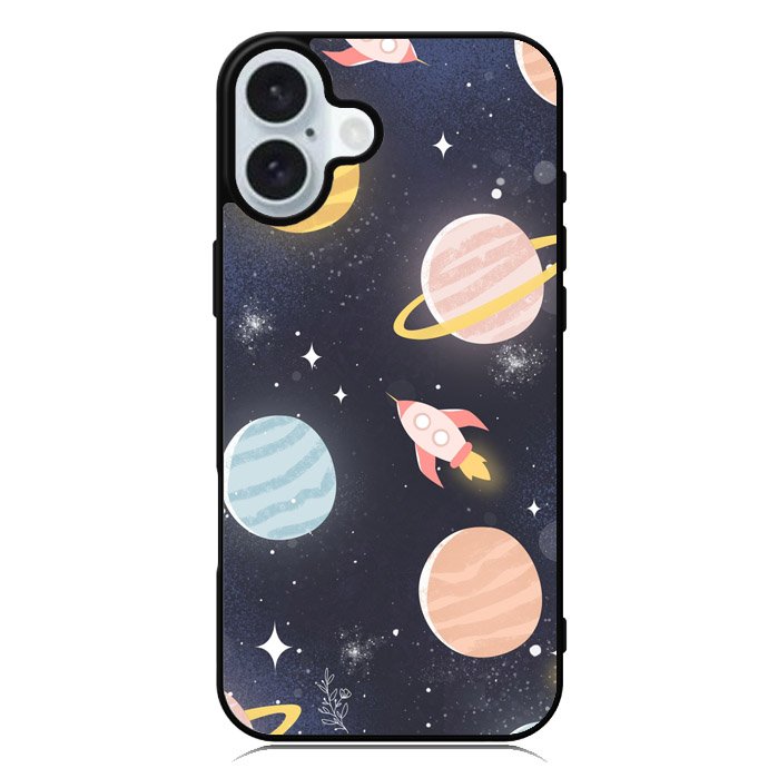 Planet iPhone 16 Plus Case QC9390