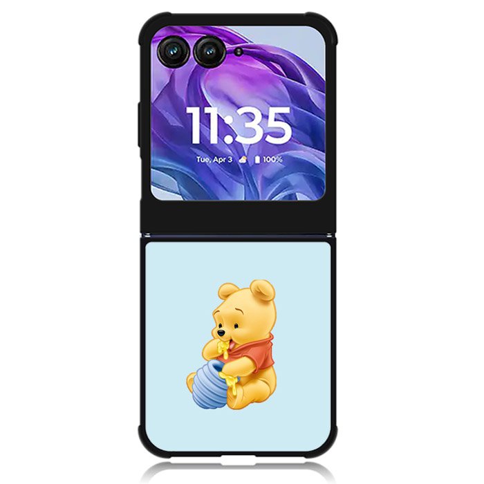 Winnie The Pooh Honey Motorola Moto Razr Plus 2024 , Moto Razr+ 2024 Case OV9438