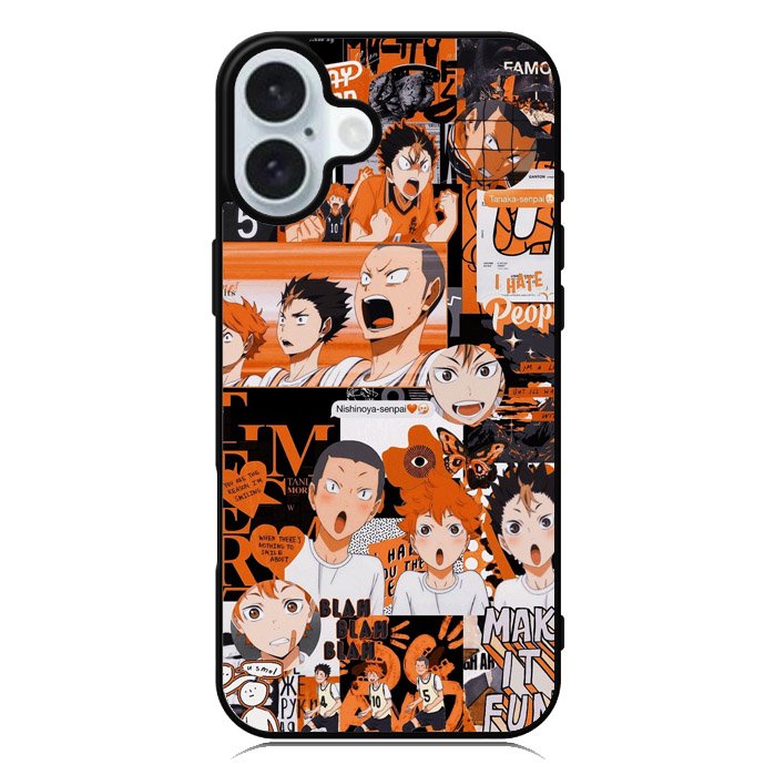 Haikyuu Tanaka iPhone 16 Case QC9449