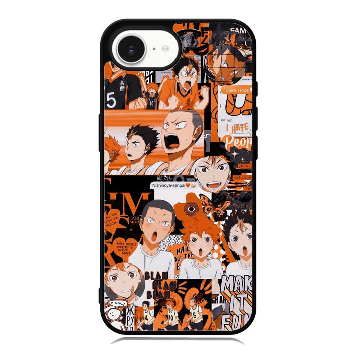 Haikyuu Tanaka iPhone 16e Case OV9449