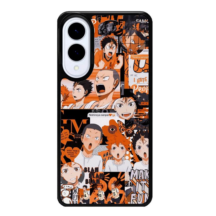 Haikyuu Tanaka Samsung Galaxy S25 Edge 5G Case OV9449