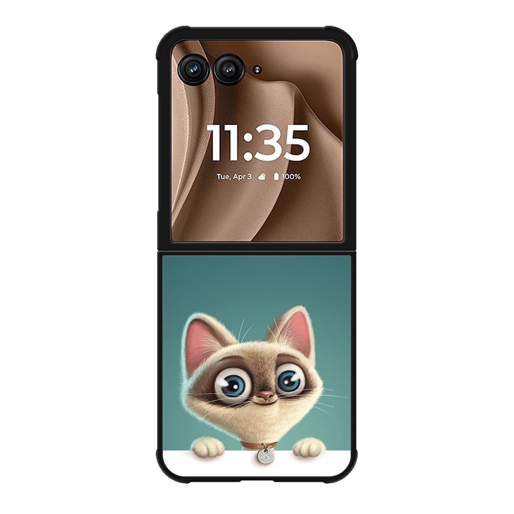 Cat Cute Motorola Moto RAZR Plus 2025 Case OV9481