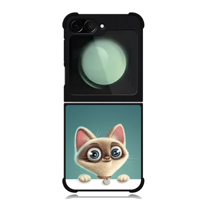 Cat Cute Samsung Galaxy Z Flip 6 5G 2024 Case OV9481