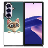 Cat Cute Samsung Galaxy Z Fold 7 Case OV9481