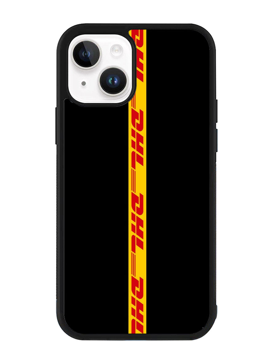 Dhl Yellow Black iPhone 14 Case QC9482