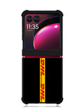 Dhl Yellow Black Motorola Moto Razr Plus 2023 , Moto Razr+ 2023 Case OV9482