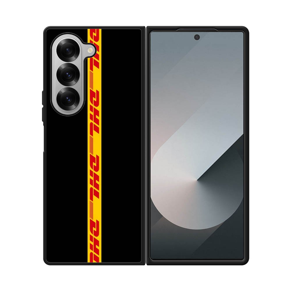 Dhl Yellow Black Samsung Galaxy Z Fold 7 5G Case QC9482