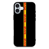 Dhl Yellow Black iPhone 16 Plus Case QC9482