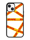 Line DHL White iPhone 14 Case QC9461