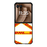 Line DHL White Motorola Moto RAZR Plus 2025 Case OV9461