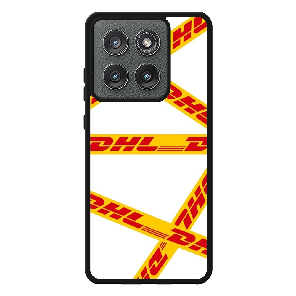Line DHL White Motorola Moto Edge 2025 Case QC9461