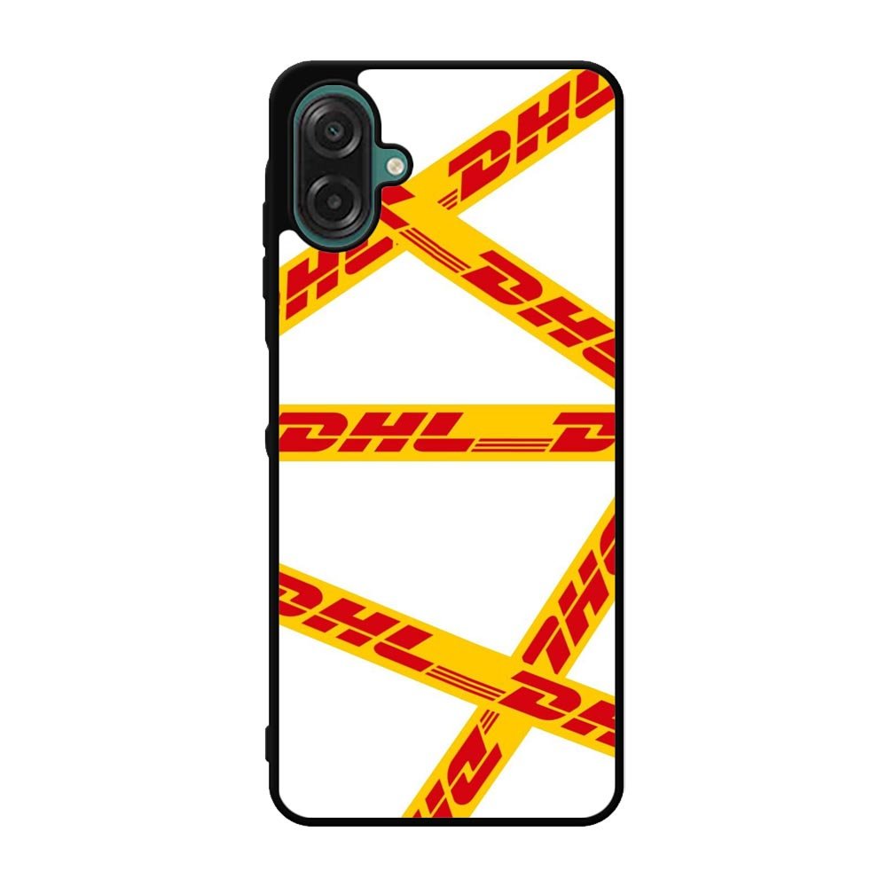 Line DHL White Samsung Galaxy A07 Case QC9461
