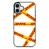 Line DHL White iPhone 16 Case QC9461