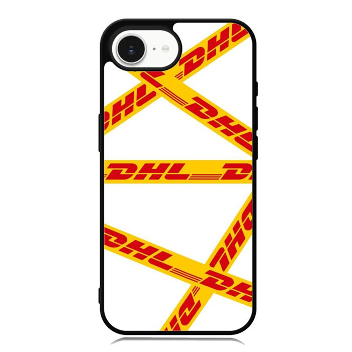 Line DHL White iPhone 16e Case OV9461