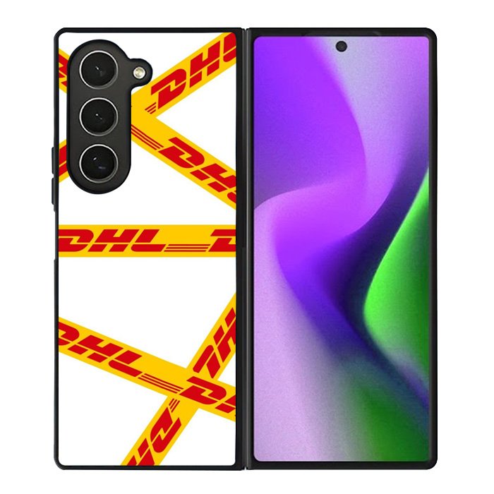 Line DHL White Samsung Galaxy Z Fold 6 5G 2024 Case OV9461