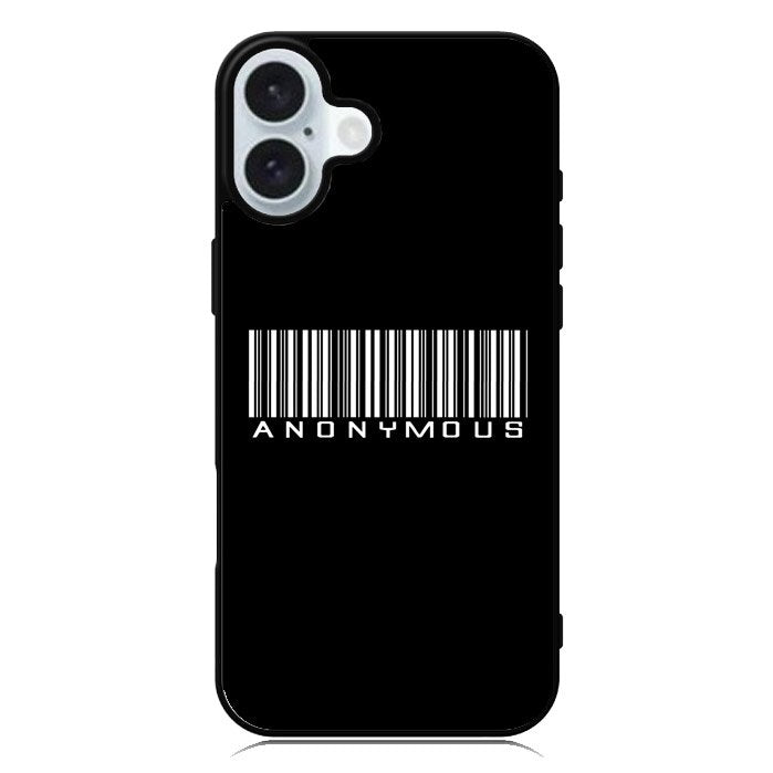 Anonymous iPhone 16 Case QC9470