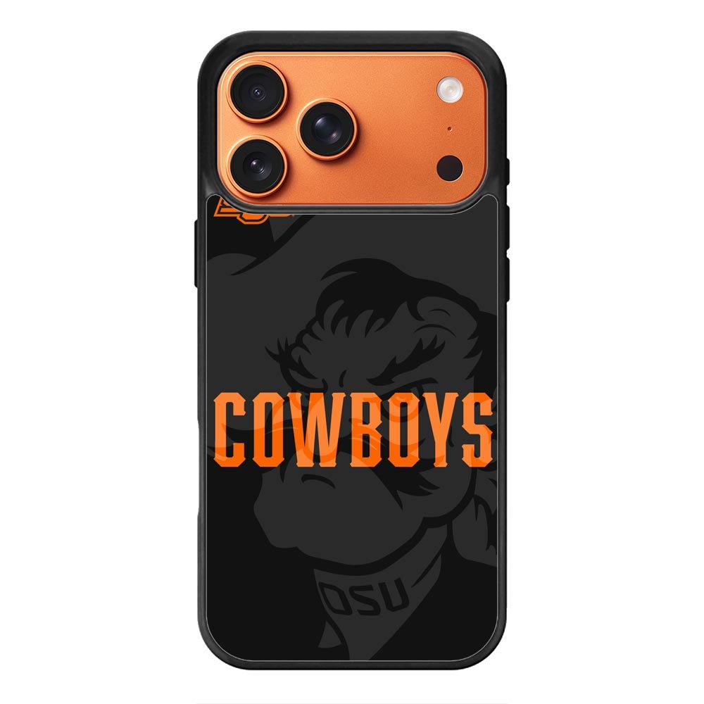 osu Cowboys iPhone 17 Pro Case QC9468