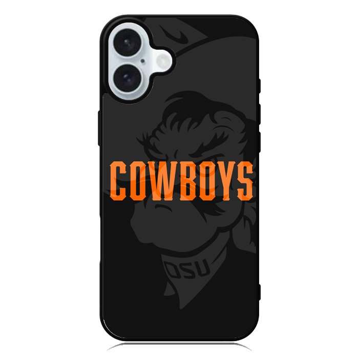 osu Cowboys iPhone 16 Plus Case QC9468