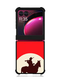 Western Cowboys Motorola Moto Razr Plus 2023 , Moto Razr+ 2023 Case OV9435