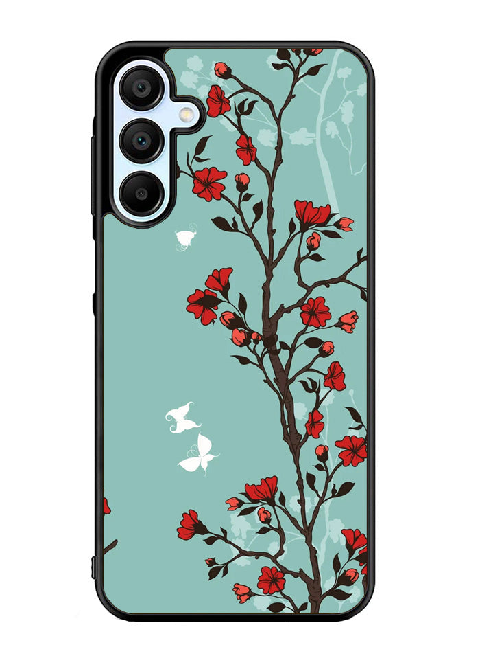 Japanese Flowers Samsung Galaxy A35 5G Case OV9457